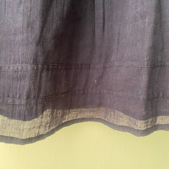 Calypso St. Barth Navy Tank Dress Beaded Detail Size Medium - Picture 7 of 9